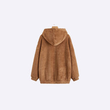 Load image into Gallery viewer, Brown Teddy Jacket