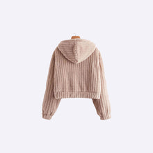 Load image into Gallery viewer, Brown Teddy Jacket