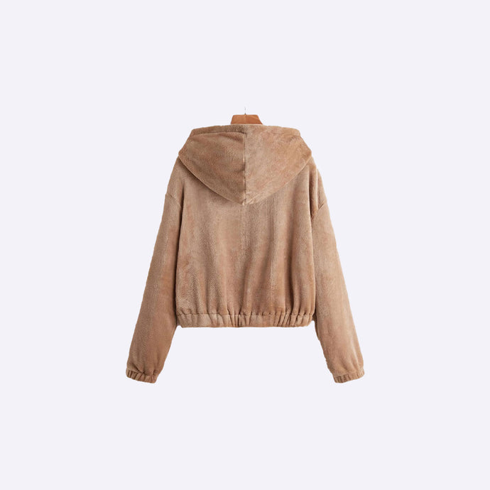 Brown Teddy Jacket