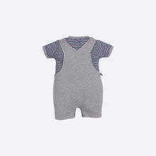 Load image into Gallery viewer, Baby Cotton Dungaree With T-Shirt