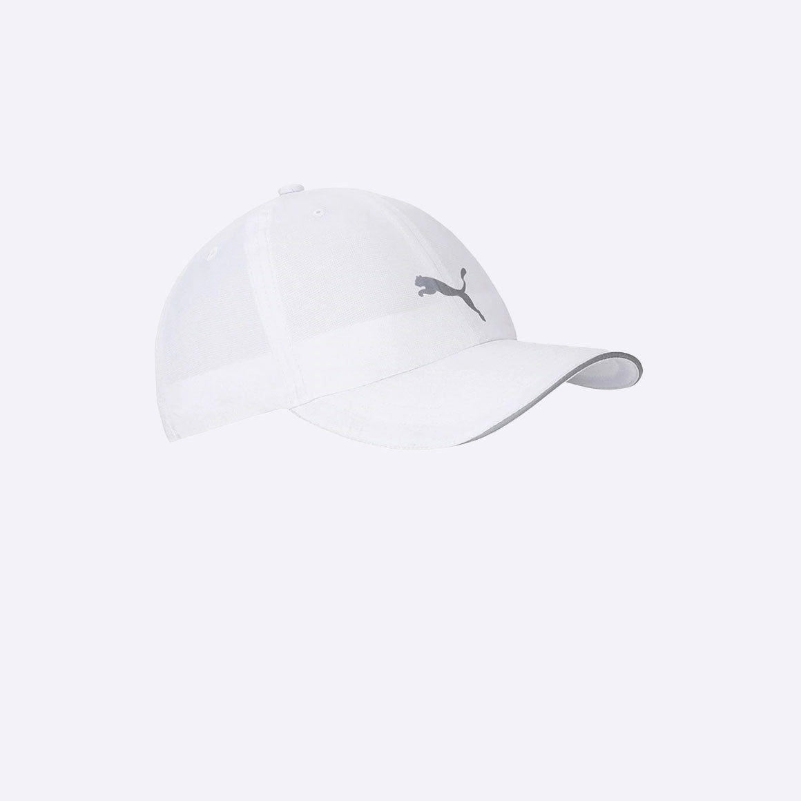 Unisex White Grey Cap