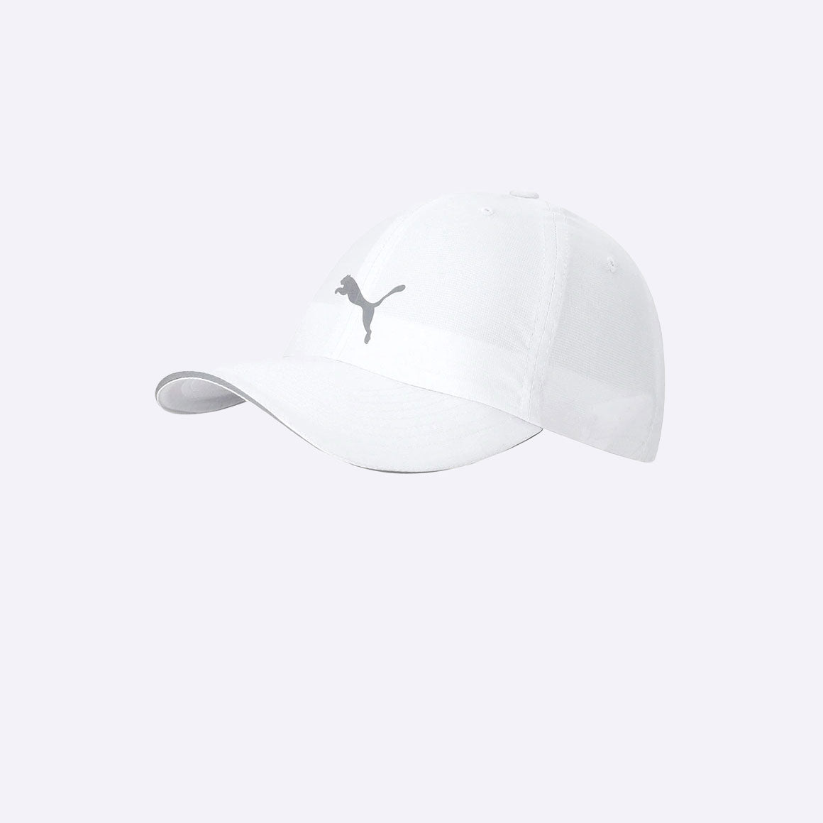 Unisex White Grey Cap